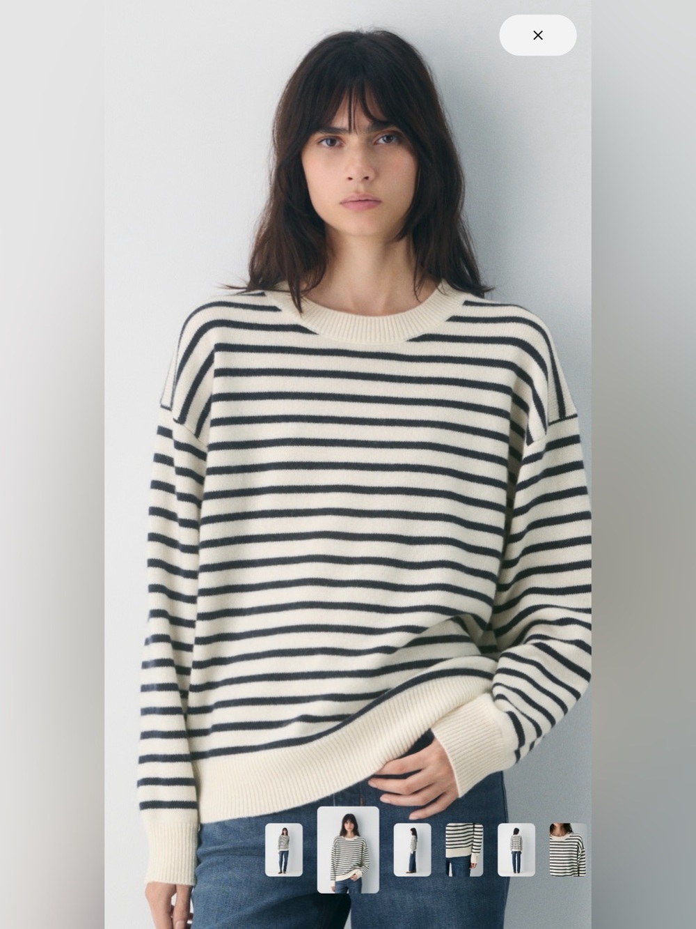 Aritzia Wool Cashmere Sweater size small